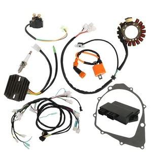 Magneto Stator Ignition Coil Wire Harness CDI Kit Warrior 350 YFM350X For Yamaha - Picture 1 of 18