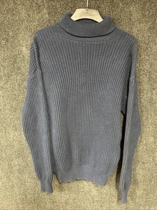 Orvis Men’s Turtle Neck Cable Sweater Medium - Picture 1 of 6