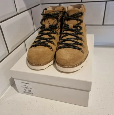 Country Road - Boys Tan Lace Up Boot/Shoe - Size 2 AUS/ 34 EU RRP $89.95 - image 1 of 4