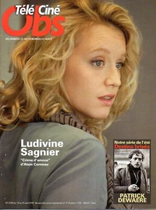 Magazin TELE OBS 2010: LUDIVINE SAGNIER_PATRICK DEWAERE_DOLPH LUNDGREN - Bild 1 von 3
