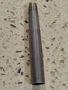Vintage Parker 75 Sterling Silver Smooth Fine Part Body Pen For parts - Picture 1 of 9