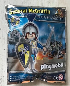 FIGURINE NEUF SOUS BLISTER PLAYMOBIL CHEVALIER DE NOVELMORE GENERAL McGriffin - Picture 1 of 1
