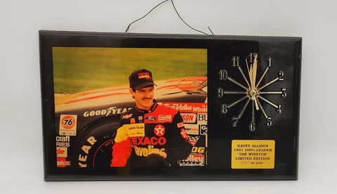 Davey Allison Memorial Clock #2 Lock City Craftsmen 1991 Winston Cup #597/2500 Cover