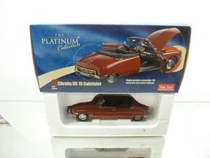 SUN STAR 4741 CITROEN DS 19 CABRIOLET + ROOF -ESTEREL RED 1:18- GOOD IN BOX - Imagen 1 de 17