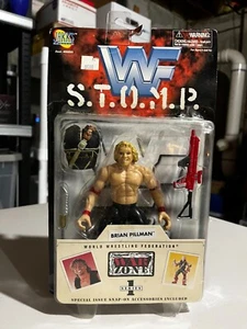 WWF War Zone STOMP Brian Pillman Vintage Jakks Pacific Vintage 1997 MINT Unused - Picture 1 of 2