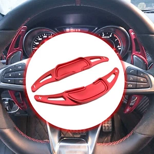 Steering Wheel Shift Shifter Paddle Accessories For Benz AMG GLA45 SL63 A45 C63 - Picture 1 of 11