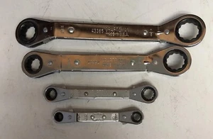 Craftsman Rachet USA 43365 43364 43362 43361 Box End Ratchet Wrenches Set - Imagen 1 de 12