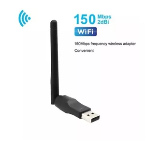 Mini Wireless Wifi Adapter 150 Mbps 20Dbm Antenna USB Wifi Receiver - Picture 1 of 1