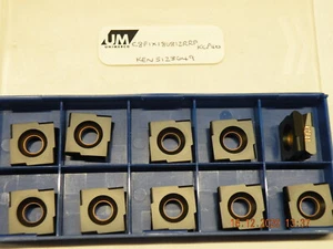 x10 Kennametal C8FIX180812RRP KCP40 Insertos de carburo Fijar caja plana de carburo perfecta - Imagen 1 de 2