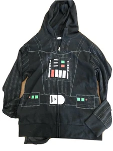 Star Wars darth vader zip up hoodie cape NWOT sz M boys Girls unisex Women - Picture 1 of 9