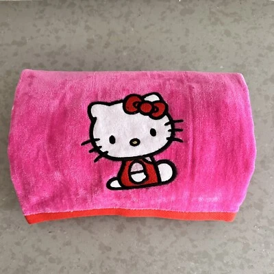 NWT - SANRIO HELLO KITTY Beach Towel - 100% Cotton - 34" x 63" - Image 1 of 4