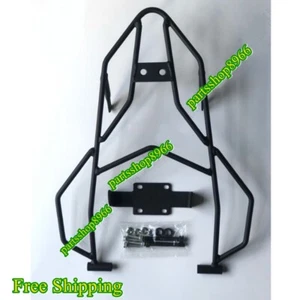Rear Rack Yamaha WR155R Cargo Luggage Carrier Steel Black Motorcycle Spare Parts - Picture 1 of 6