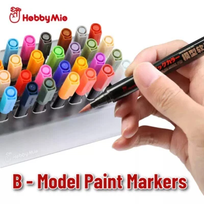 HOBBY-MIO B02~B10 9pcs Modeling Paint Markers Art Pen Combo Set - Image 1 of 4