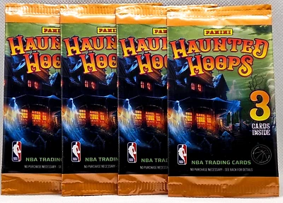 Lot of 4 2023-24 Panini NBA Haunted Hoops Factory Sealed Packs - image 1 of 4