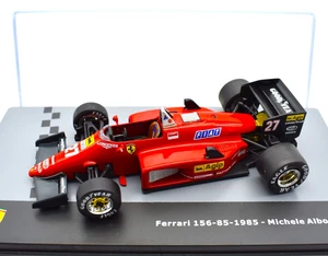 Modellini Auto Ferrari 156-85 1985 Alboreto scala 1:43 formula 1 gp modellismo v - Foto 1 di 5