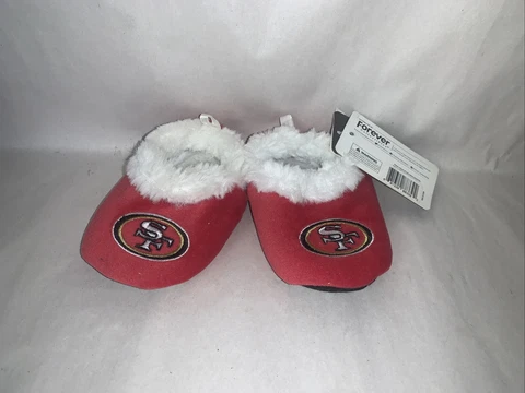 NFL Low Top Baby Booties Slippers by Forever Collectibles San Francisco Cover