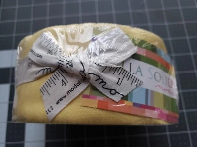 BELLA SOLIDS JELLY ROLL BY MODA  9900JR-930  40 2.5” X WOF Strips - NEW - Image 1 of 4