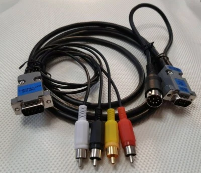 Commodore 128 C128 64 RGBI 40 80 columns 16 colors 1084S monitor LCA deluxe(NEW) - Image 1 of 4