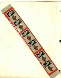  SCHÖNER GROSSER LANGER STREIFEN NULL UNFÄLLE CONSOL KOHLE CO. BERGBAU AUFKLEBER # 1175 - Bild 1 von 2