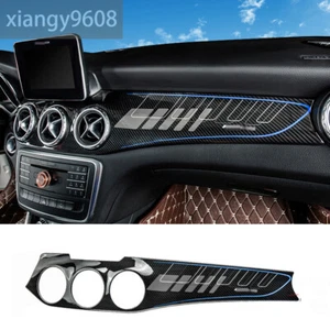 Recorte del panel de tablero de consola central ABS para Benz GLA X156 CLA W117 Clase 2013-19 - Imagen 1 de 9