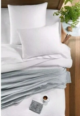 OAKE Yarn Dyed 100% Cotton Weave Luxury Blanket Indigo/Blue King 108"x96" $145 - Image 1 of 2