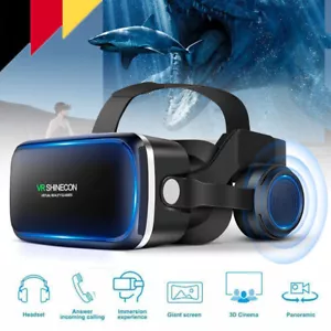 VR Brille Virtual Reality Headset 3D 360° für Smartphones Handy für Alle Handys - Bild 1 von 13