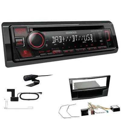 Kenwood KDC-BT450DAB Radio für Opel Astra H Twin Top piano black mit Canbus - Bild 1 von 4