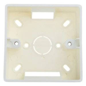 86 Type PVC Junctions Box Wall Mounted Switches Socket Base Electrical Outlet - Picture 1 of 12
