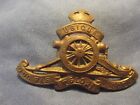 WW II/Pre WW II Brass Cap Badge To The  Royal Canadian Artillery