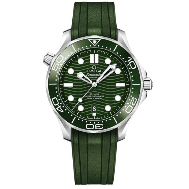 OMEGA Seamaster Green Men's Watch - 210.32.42.20.10.001