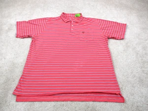 Camisa Polo B Draddy Para Hombre Extra Grande XL Roja Azul Preppy Cherry Hills Golf - Imagen 1 de 12