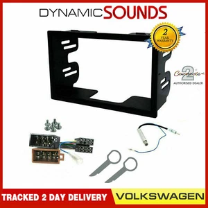 CT24VW08 Car Stereo Radio Double Din Fascia Kit for VW Golf Lupo Passat - Picture 1 of 1