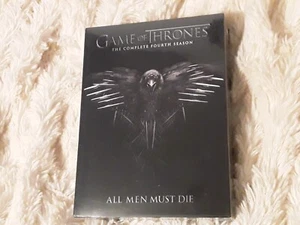 Game of Thrones: The Complete Fourth Season (DVD, 2015, 5-Disc Set) *NEW* Sealed - Picture 1 of 3