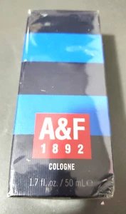 A&F 1892 BLUE Cologne SPRAY MEN 1.7 Oz 50ML DISCONTINUE RARE, SEE DETAILS - Picture 1 of 4