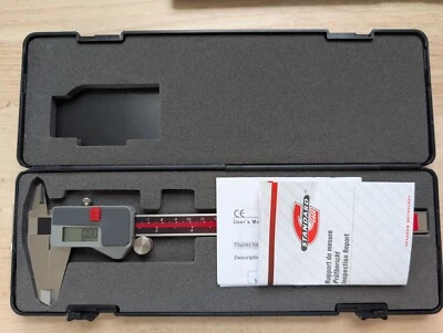 Standard Gage 00534004 Digital Caliper 0-8" Range, +/-0.0015" Accuracy, 0.0005" - Image 1 of 4