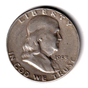 USA ½ Dolar plata 1953 S Franklin Half Dollar - silver - Picture 1 of 2
