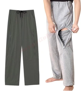 1PC Catheter Leg Bag Pants Urine Bag Holder for MenWomen Double Zippered Pockets - Picture 1 of 18