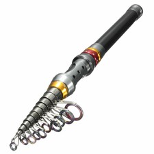 Ultralight Carbon Fiber Telescopic Fishing Rod Portable Sea Spinning Pole