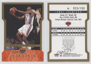 2004-05 Skybox LE Gold Proof /150 Jamal Crawford #64