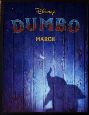 Dumbo 2019 Poster Print A4 A3 A2 Maxi Disney Wall Art Decor Film Kids 1622