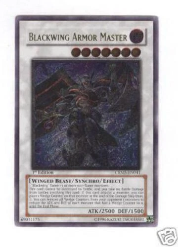 Lightly Played Blackwing Armor Master - CRMS-EN041 - Ultimate Rare - Unlimited E - Image 1 of 1