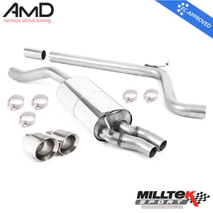 Milltek Audi A1 40TFSI 5 puertas 2.0 OPF GPF escape trasero acabados pulidos SSXAU879 - Imagen 1 de 4