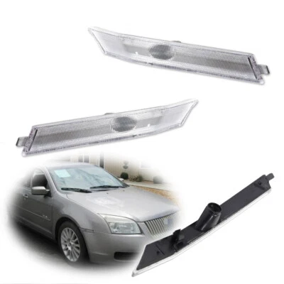 Carcasa de luz marcadora lateral guardabarros delantero transparente para Ford Fusion Mercury Milan 06-09 Foto 1 de 4