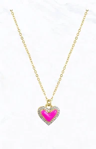 Valentine’s Day Heart Necklace - Picture 1 of 1