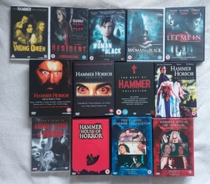 Hammer Horror DVD BUNDLE Resurrected COLLECTION SELECTION ORIGINALS HOUSE RARE - Picture 1 of 3