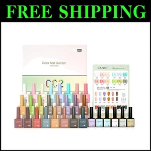 Luxury 30-Pack Soak-Off Gel Nail Polishes – Perfect Gift for Nail Enthusiasts - Picture 1 of 11