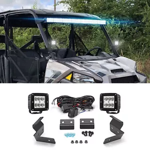 WEISEN A Pillar 24W LED Pods Bracket Wire For Polaris Ranger 500/570/900/XP 1000 - Bild 1 von 8