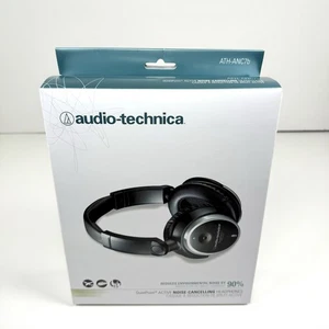 Audio-Technica ATH-ANC7B Cuffie QuietPoint Cancellazione Attiva del Rumore Over-Ear - Foto 1 di 4