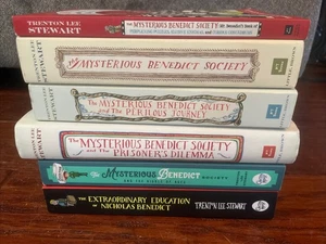 Complete Set #1-6: The Mysterious Benedict Society - Trenton Lee Stewart - VG+! - Picture 1 of 7