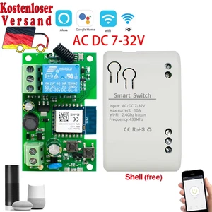 4CH Tuya Wifi Relay Smart Wireless 433 Remote Control Switch Module 7-32V 85-250 - Bild 1 von 20